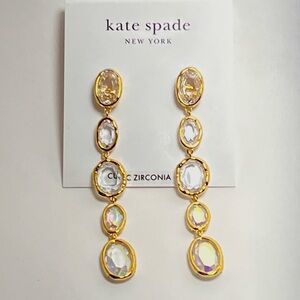 ♠️ kate spade HIGH SHINE LINEAR Drop Earrings